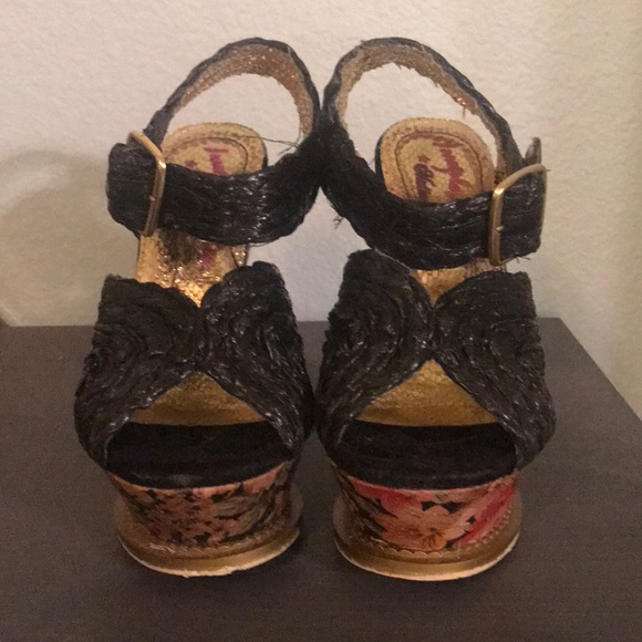 Irregular Choice Platform Wedges - Picture 2 of 5